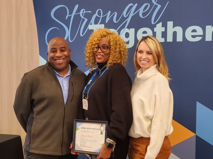 Hattie Larlham DSP Honored with OHCA Excellence Award